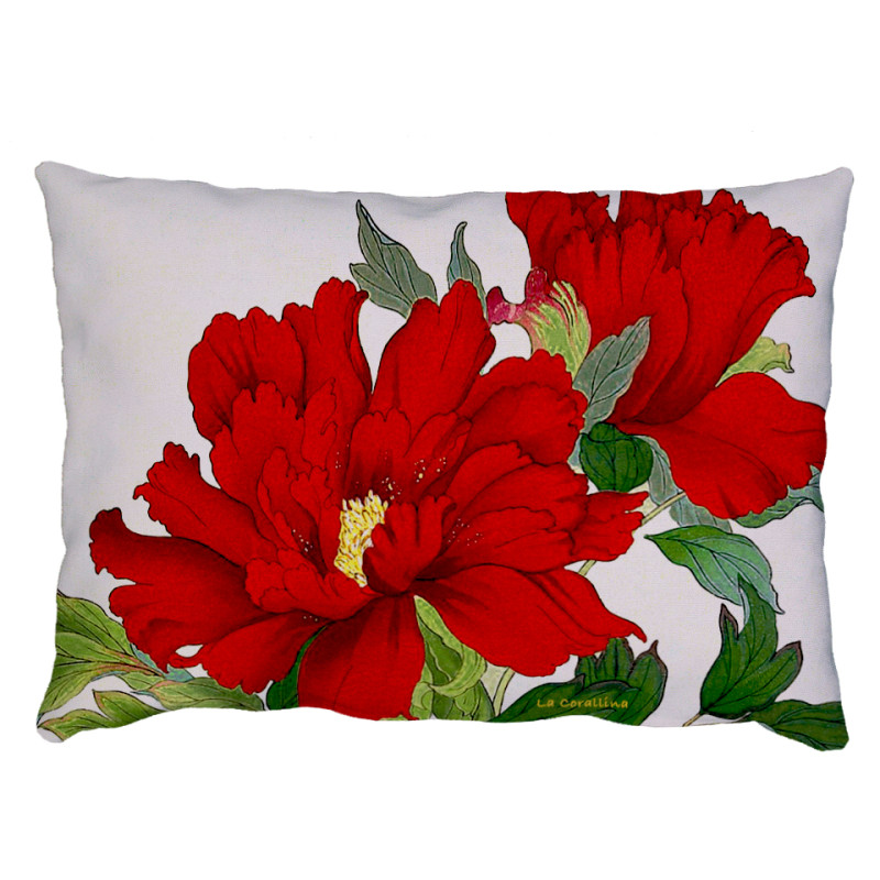 cuscino-peonia-rossa-fondo-chiaro